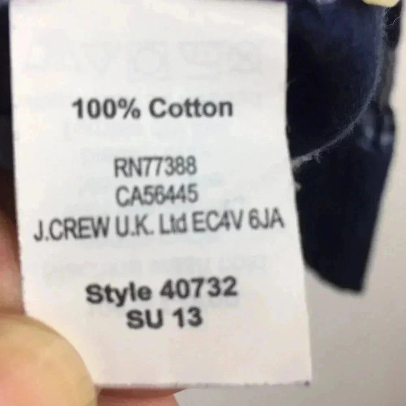 J. Crew Button Down Size Medium - Picture 5 of 7